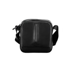 Black Polyester Men's Shoulder Bag