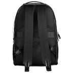Black Polyester Men's Backpack