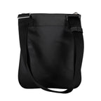 Black Polyester Men's Shoulder Bag