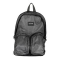 Nero Polyester Mens Backpack