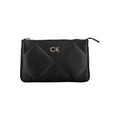 Black Polyester Women Shoulder Bag