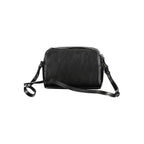 Black Polyester Women Shoulder Bag
