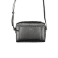 Black Polyester Women Shoulder Bag