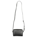Black Polyester Women Shoulder Bag