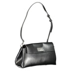 Nero Polyurethane Women Shoulder Bag