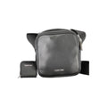 Black Polyurethane Men Shoulder Bag