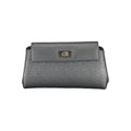 Black Polyester Women's Shoulder Bag
