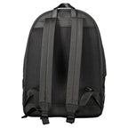 Nero Polyester Men Backpack