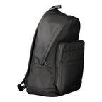 Nero Polyester Men Backpack