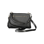 Black Polyurethane Women's Handbag