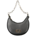 Black Polyurethane Women's Handbag