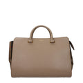 Beige Leather Handbag