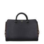 Black Leather Handbag