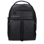 Black Leather Backpack