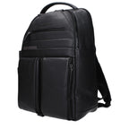 Black Leather Backpack