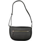 Black Polyethylene Women Handbag
