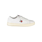 Tommy Hilfiger Bianco Polyurethane Women Sneaker