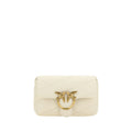 White Calf Leather Bos Taurus Shoulder Bag