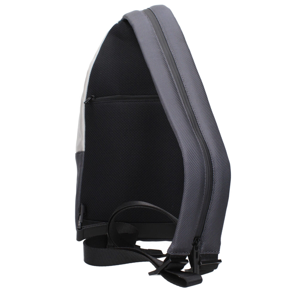 Gray Fabric Backpack