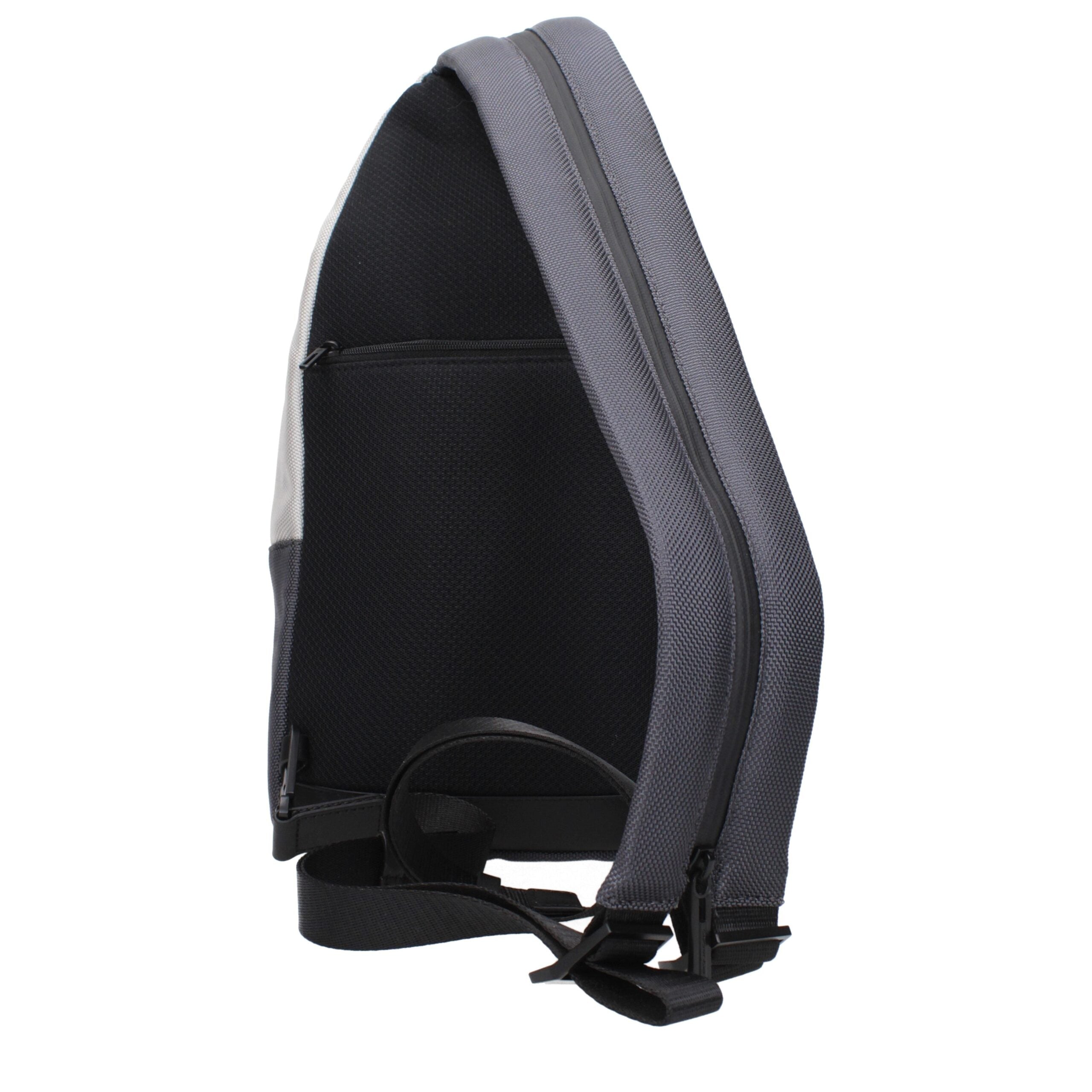 Gray Fabric Backpack