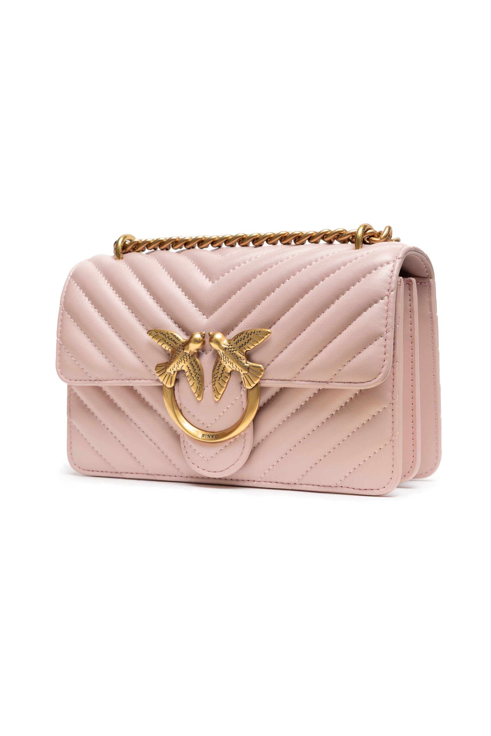 Powder Pink Love One Mini Shoulder Bag
