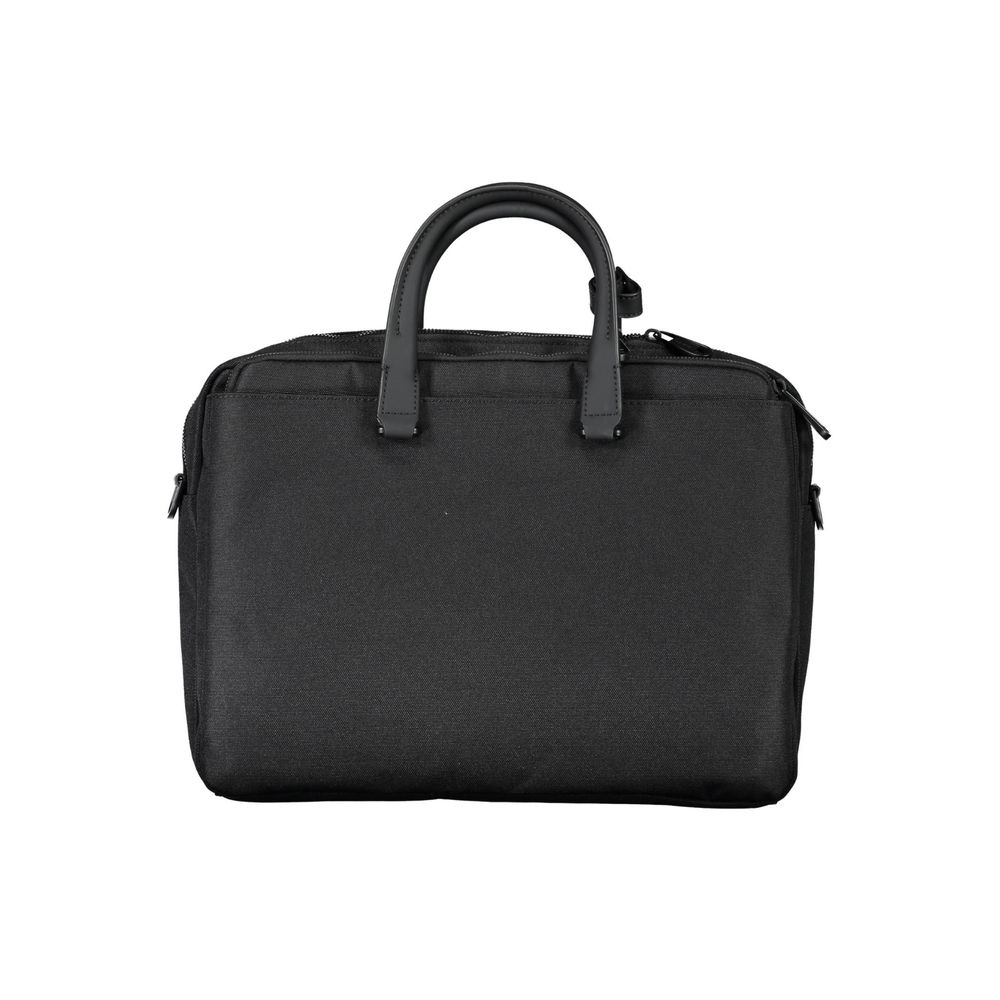 Nero Polyester Men's Briefcase