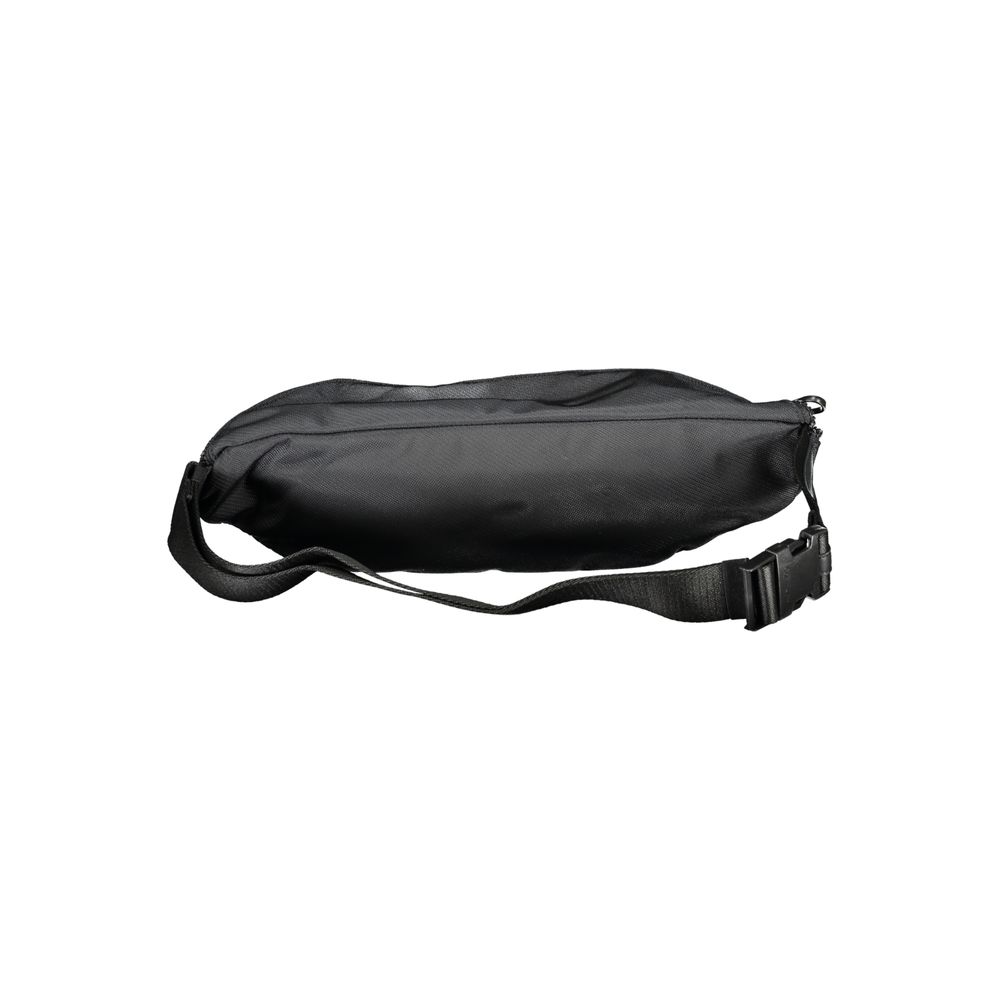 Black Polyester Men's Bag
