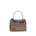 Gray Calf Leather Bos Taurus Shoulder Bag
