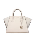 Beige Leather Handbag