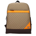 Brown Fabric Backpack