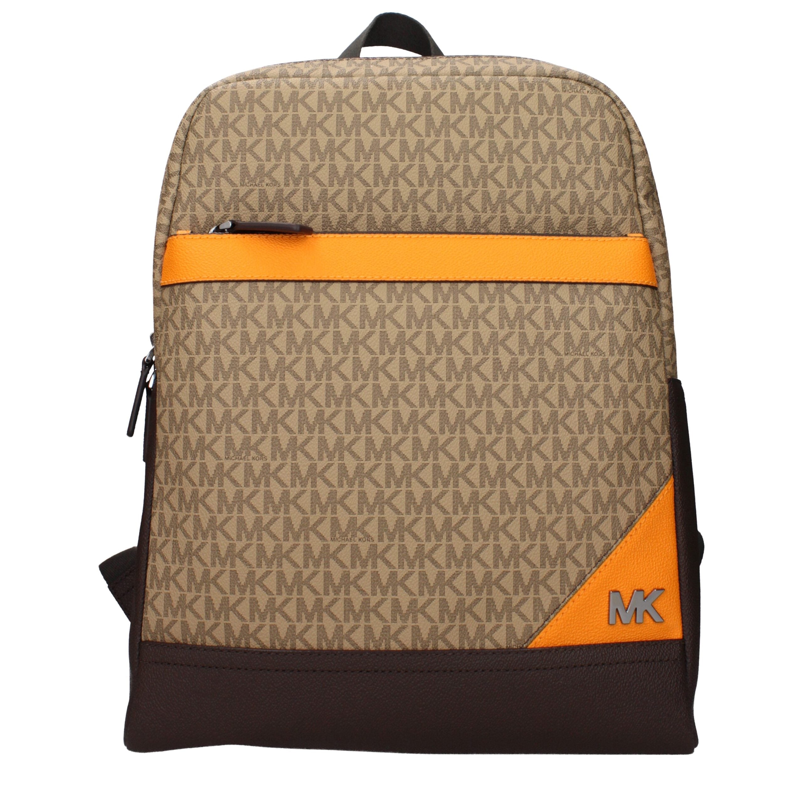 Brown Fabric Backpack