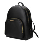 Black Leather Backpack