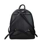Black Leather Backpack