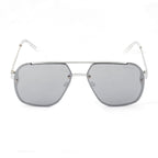 Gray Metal Sunglasses
