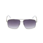 Gray Metal Sunglasses