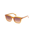 Orange Resin Sunglasses