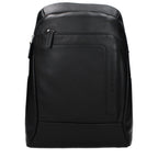 Black Leather Backpack