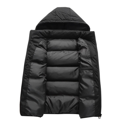 Men's Insulated Down Puffer Jacket for Fall and Winter Everyday Wear