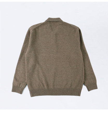 Men's Button-Up Sweater for Fall and Winter Everyday Wear