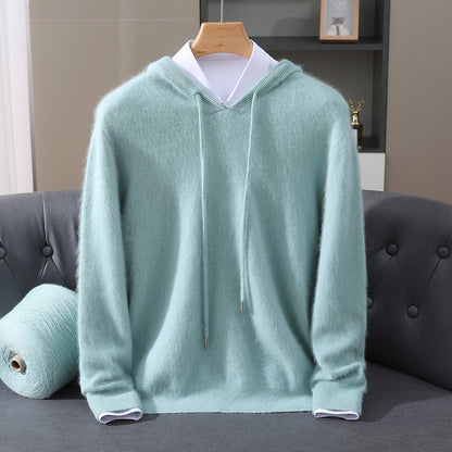Men's Casual Valencia Hoodie for Fall and Winter Everyday Wear Teal