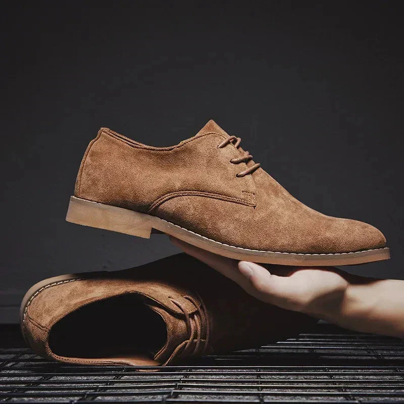 Men's Classic Formal Leather Dress Shoes for Daily Use Warm