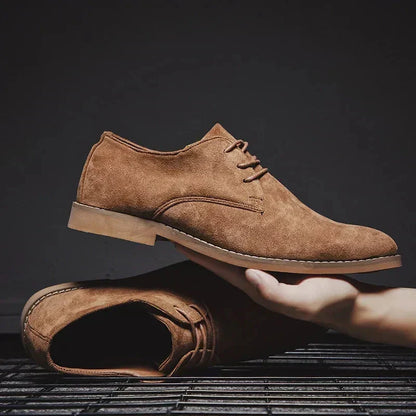 Men's Classic Formal Leather Dress Shoes for Daily Use Warm