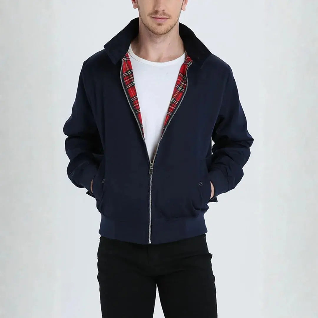 Men's Classic Lightweight Jacket for Fall and Winter Everyday Wear