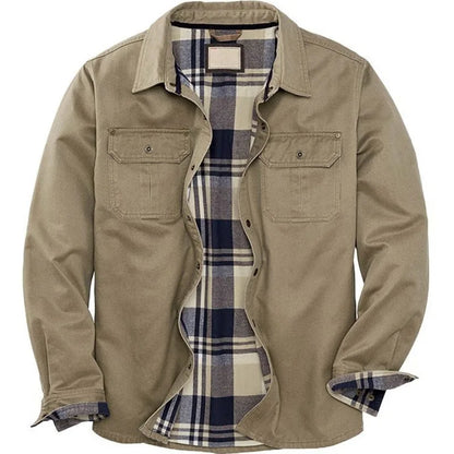 Men's Motorcycle Workwear Jacket for Independent Riders Grey