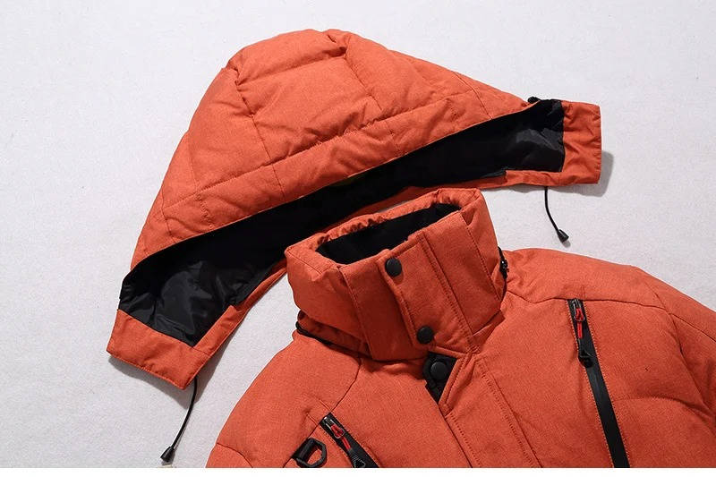 Men's Insulated Winter Parka - Waterproof, Windproof Jacket for Cold