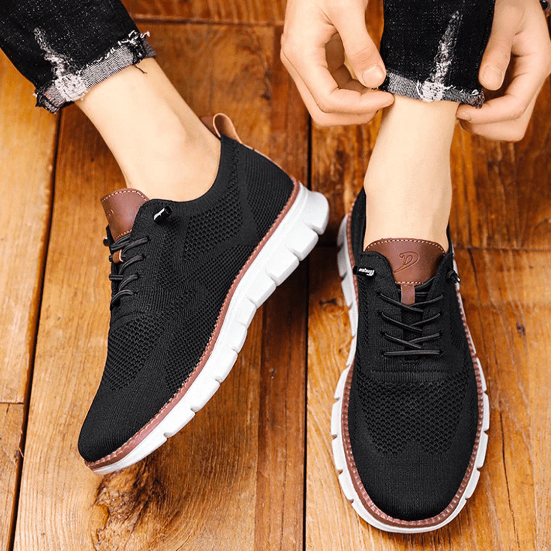 Men's Multi-Color Lace-Up Casual Sneakers for Everyday Comfort