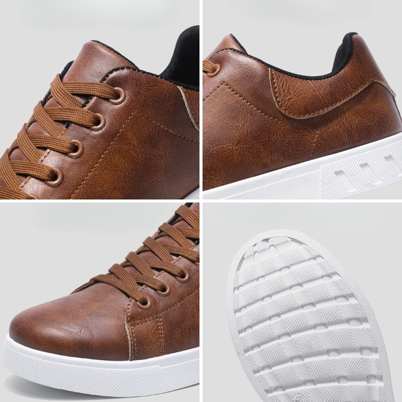 Men's Multi-Color Orthopedic Lace-Up Sneakers for Comfort and Support