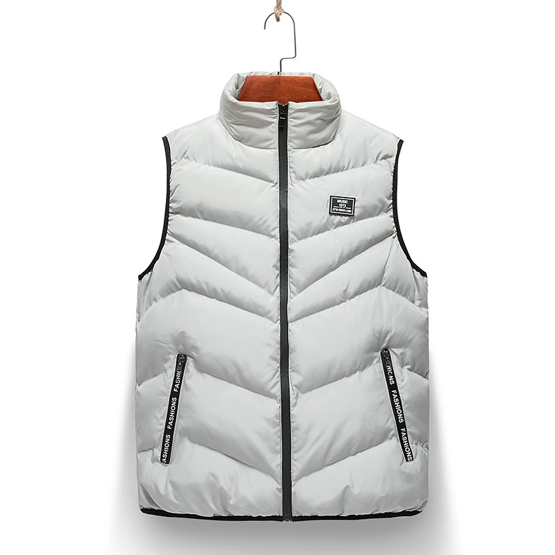 Men's Puffer Jacket with Full zip for Everyday Wear for Daily Use Grey