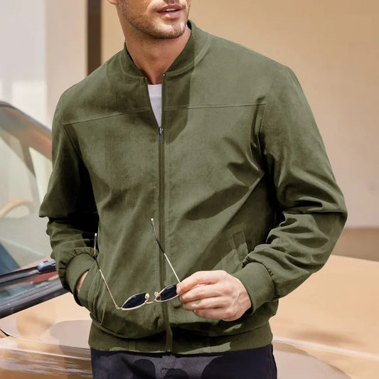 Men's Suede Jacket – Trendy and Cozy Outerwear for Every Occasion
