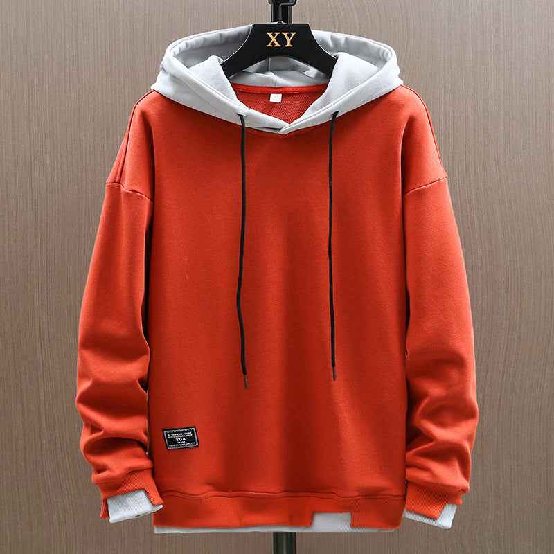 Men's Urban Style Premium Hoodie for Everyday Comfort for Daily Use Orange